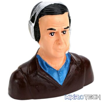 1/4 Pilot  Civilian with Headset and